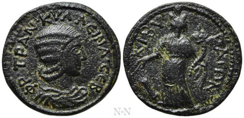 PHRYGIA. Cibyra. Tranquillina (Augusta, 241-244). Ae. 

Obv: ΦΡ ΤΡΑΝΚΥΛΛЄΙΝΑ Ϲ...