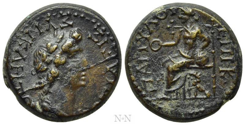 PHRYGIA. Cotiaeum. Pseudo-autonomous issue. Time of Vespasian (69-79). Ae. Tiber...