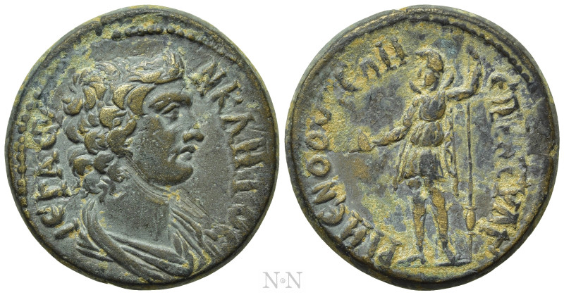 PHRYGIA. Grimenothyrae. Pseudo-autonomous. Time of Trajan (98-117). Ae. Loukios ...