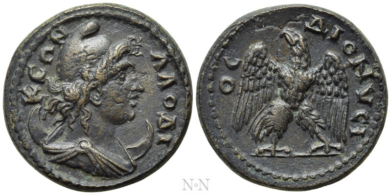 PHRYGIA. Laodicea ad Lycum. Pseudo-autonomous. Time of Antoninus Pius (138-161)....