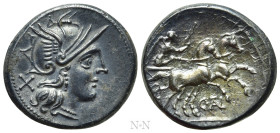 C. THALNA. Denarius (154 BC). Rome