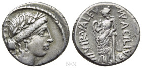 MAN. ACILIUS GLABRIO. Denarius (49 BC). Rome