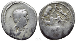 L. LIVINEIUS REGULUS. Denarius (42 BC). Rome