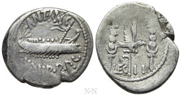 MARK ANTONY. Denarius (32-31 BC). Patrae(?). Legionary issue