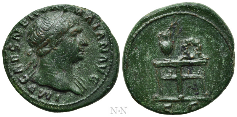 TRAJAN (98-117). Semis. Rome. 

Obv: IMP CAES NERVA TRAIAN AVG. 
Laureate bus...