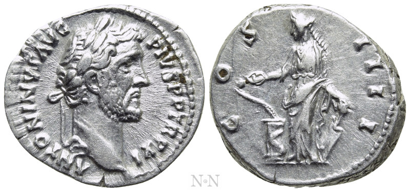 ANTONINUS PIUS (138-161). Denarius. Rome. 

Obv: ANTONINVS AVG PIVS P P TR P X...