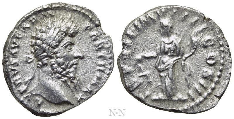 LUCIUS VERUS (161-169). Denarius. Rome. 

Obv: L VERVS AVG ARM PARTH MAX. 
La...