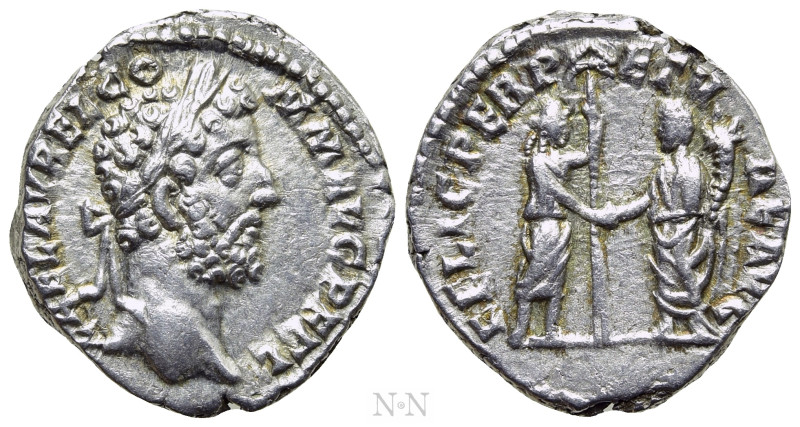 COMMODUS (177-192). Denarius. Rome. 

Obv: L AEL AVREL COMM AVG P FEL. 
Laure...