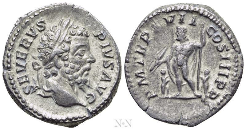 SEPTIMIUS SEVERUS (193-211). Denarius. Rome. 

Obv: SEVERVS PIVS AVG. 
Laurea...