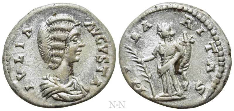 JULIA DOMNA (Augusta, 193-217). Denarius. Laodicea ad Mare. 

Obv: IVLIA AVGVS...