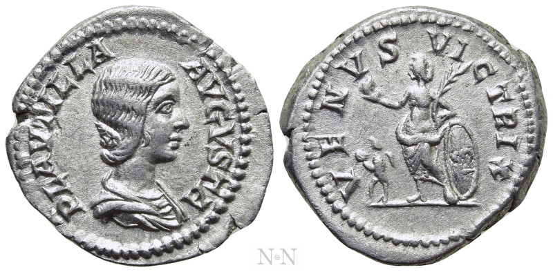 PLAUTILLA (Augusta, 202-205). Denarius. Rome. 

Obv: PLAVTILLA AVGVSTA. 
Drap...