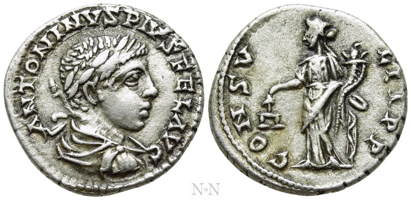 ELAGABALUS (218-222). Denarius. Antioch. 

Obv: ANTONINVS PIVS FEL AVG. 
Laur...