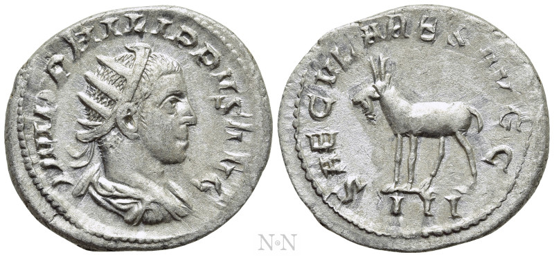 PHILIP II (247-249). Antoninianus. Rome. Saecular Games/1000th Anniversary of Ro...