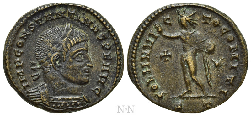 CONSTANTINE I 'THE GREAT' (307/10-337). Follis. Ticinum. 

Obv: IMP CONSTANTIN...