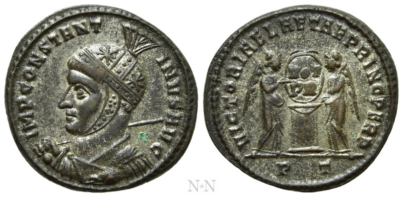 CONSTANTINE I 'THE GREAT' (307/10-337). Follis. Ticinum. 

Obv: IMP CONSTANTIN...