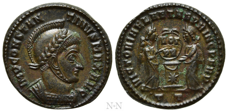 CONSTANTINE I 'THE GREAT' (307/10-337). Follis. Ticinum. 

Obv: IMP CONSTANTIN...