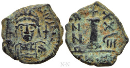 JUSTINIAN I (527-565). Decanummium. Antioch. Dated RY 28 (554/5)