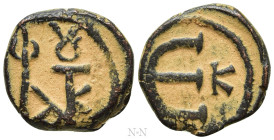 JUSTIN II (565-578). Pentanummium. Cyzicus