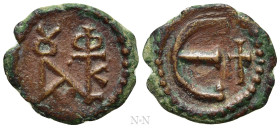 JUSTIN II (565-578). Pentanummium. Theoupolis (Antioch)