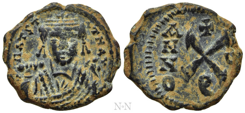 MAURICE TIBERIUS (582-602). Decanummium. Theoupolis (Antioch). Dated RY 5 (586/7...