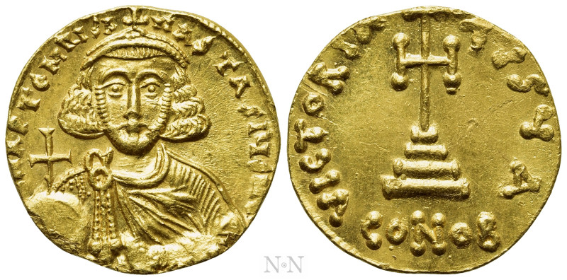 ANASTASIUS II ARTEMIUS (713-715). GOLD Solidus. Constantinople. 

Obv: D N ART...