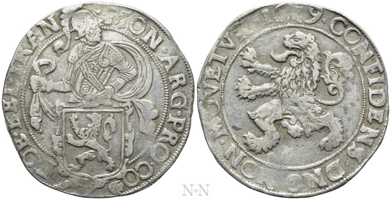 NETHERLANDS. Overijssel. Lion Dollar or Leeuwendaalder (1629). 

Obv: MON ARG ...