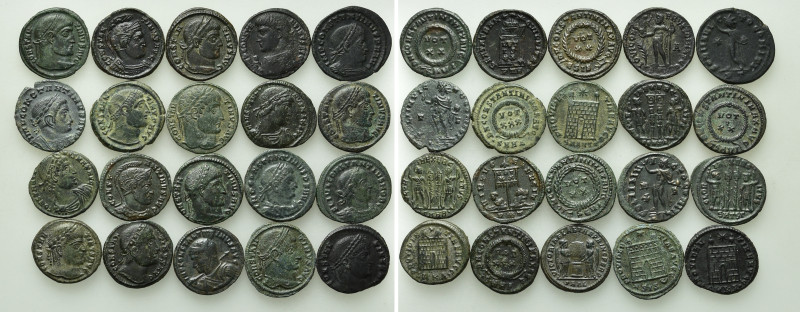 20 Roman Coins. 

Obv: .
Rev: .

. 

Condition: See picture.

Weight: g...