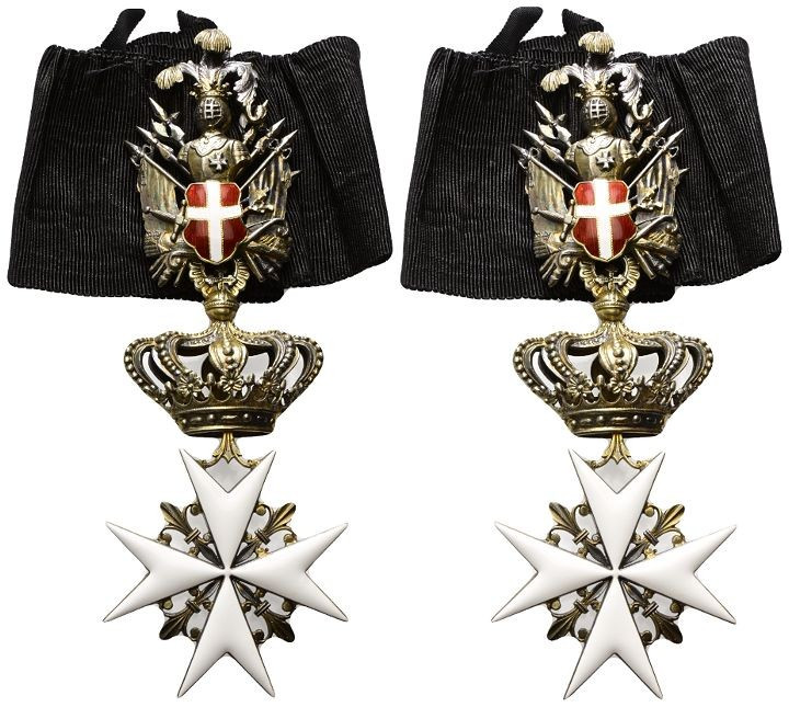 malta Sovrano Ordine Militare di Malta. Croce di Cavaliere d’Onore e Devozione. ...