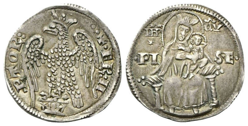 PISA Repubblica, emissioni al nome di Federico I Imperatore, 1155-1312. Grosso c...