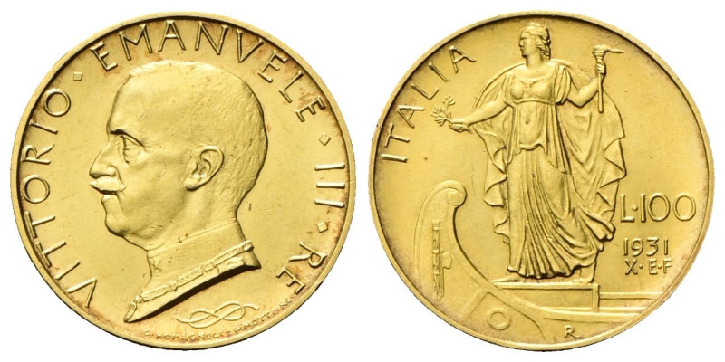 REGNO D’ITALIA Vittorio Emanuele III, 1900-1943. 100 Lire 1931 a. X E.F. Roma, I...