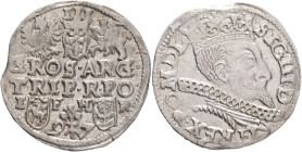3 Groschen (trojak) 1597 SIGISMUND III. Posen (Poznan)
Kopicki 1061a 2,38g 20 mm mint Posen (Poznan)
VF+