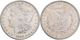 1 Dollar 1882 S MORGAN 
KM#110 Silver Ag.900 26,71g 38,1/2,40mm mint San Francisco
UNC-