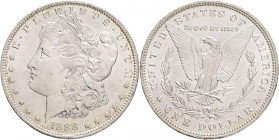 1 Dollar 1888 O MORGAN 
KM#110 Silver Ag.900 26,73g 38,1/2,40mm mint New Orleans
UNC-