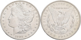 1 Dollar 1901 O MORGAN 
KM#110 Silver Ag.900 26,71g 38,1/2,40mm mint New Orleans
0/0
