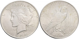 1 Dollar 1925 LIBERTY 
KM#150 Silver Ag.900 26,69g 38,1/2,40mm mint Philadelphia
XF+