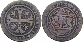 ½ Batzen 1798 City of BERN
KM#91,HMZ#2 224 , Billon Ag. 1,83g 23,5mm 
VF/F