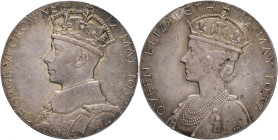 Medal 1937 GEORGE VI Coronation medal, Obverze Queen Elizabeth 12.5.1937
Ag.925 15,43g 32mm author P.Metcalfe
XF