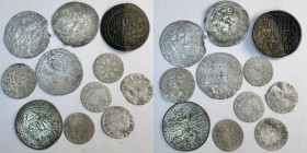 Lot 11 coins Ancient, Mediavel , Prague groschen, Kreuzers