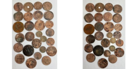 Lot 27 coins Netherlands Indie old coin cooper
