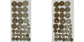 Lot 32 coins Netherlands