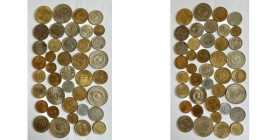 Lot 40 coins Yugoslavia