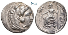 MAKEDONIEN MAKEDONISCHE KÖNIGE
Alexander III. der Große, 336-323 v. Chr. Tetradrachme 327-323 v. Chr. Tarsos Vs.: Herakleskopf im Löwenfell n. r. Rs....