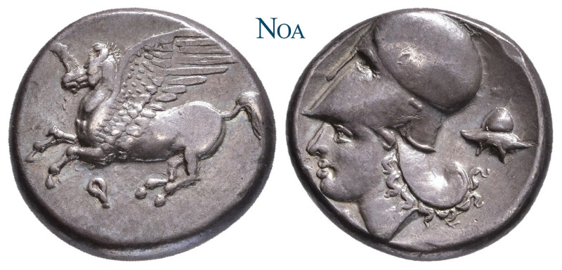 CORINTHIA KORINTH
 Stater ca. 345-307 v. Chr. Vs.: Pegasos fliegt n. l., darunt...