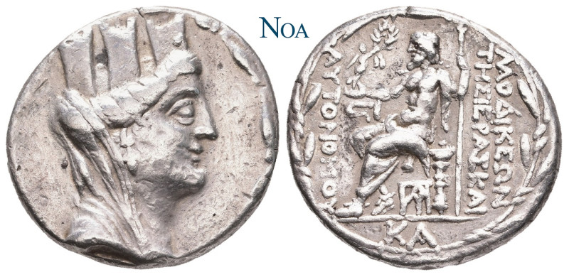 NÖRDLICHE LEVANTE LAODIKEIA AD MARE
 Tetradrachme 66-65 v. Chr. (Jahr 16) Vs.: ...