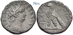 ÄGYPTEN ALEXANDRIA
Nero, 54-68. Billon-Tetradrachme 64-65 (Jahr 11) Alexandria Vs.: Büste mit Ägis u. Strahlenkrone n. r. Rs.: Adler n. l., über der ...