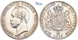 ANHALT-DESSAU
Leopold Friedrich, 1817-1871. Vereinstaler 1866 A Berlin Thun 10; Dav. 509; AKS 30; J. 79; Kahnt 10. 18.31 g. Feine Tönung, sehr schön...