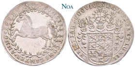 BRAUNSCHWEIG-LÜNEBURG-CELLE
Christian Ludwig, 1648-1665. Reichstaler 1659 LW Clausthal Dav. 6521; Welter 1511. 28.86 g. Kl. Graffito, Felder geglätte...