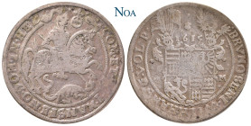 MANSFELD-VORDERORT-BORNSTEDT
Bruno II., Wilhelm I., Johann Georg IV., Volrath VI. und Jobst, 1609-1615. Reichstaler 1615 GM Eisleben Tornau 169; Dav....