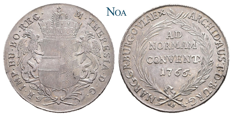 HABSBURGER BIS 1918
Maria Theresia, 1740-1780. Konventionstaler 1766 Günzburg O...