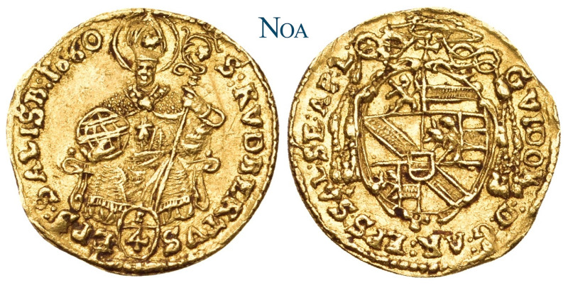 GEISTLICHKEIT SALZBURG, Erzbistum.
Guidobald von Thun und Hohenstein, 1654-1668...